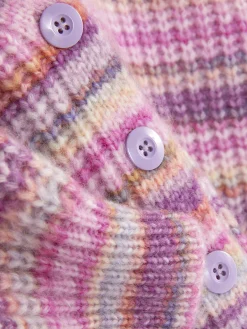 Primark Camisolas E Casacos De Malha^Casaco Malha Botões Riscas