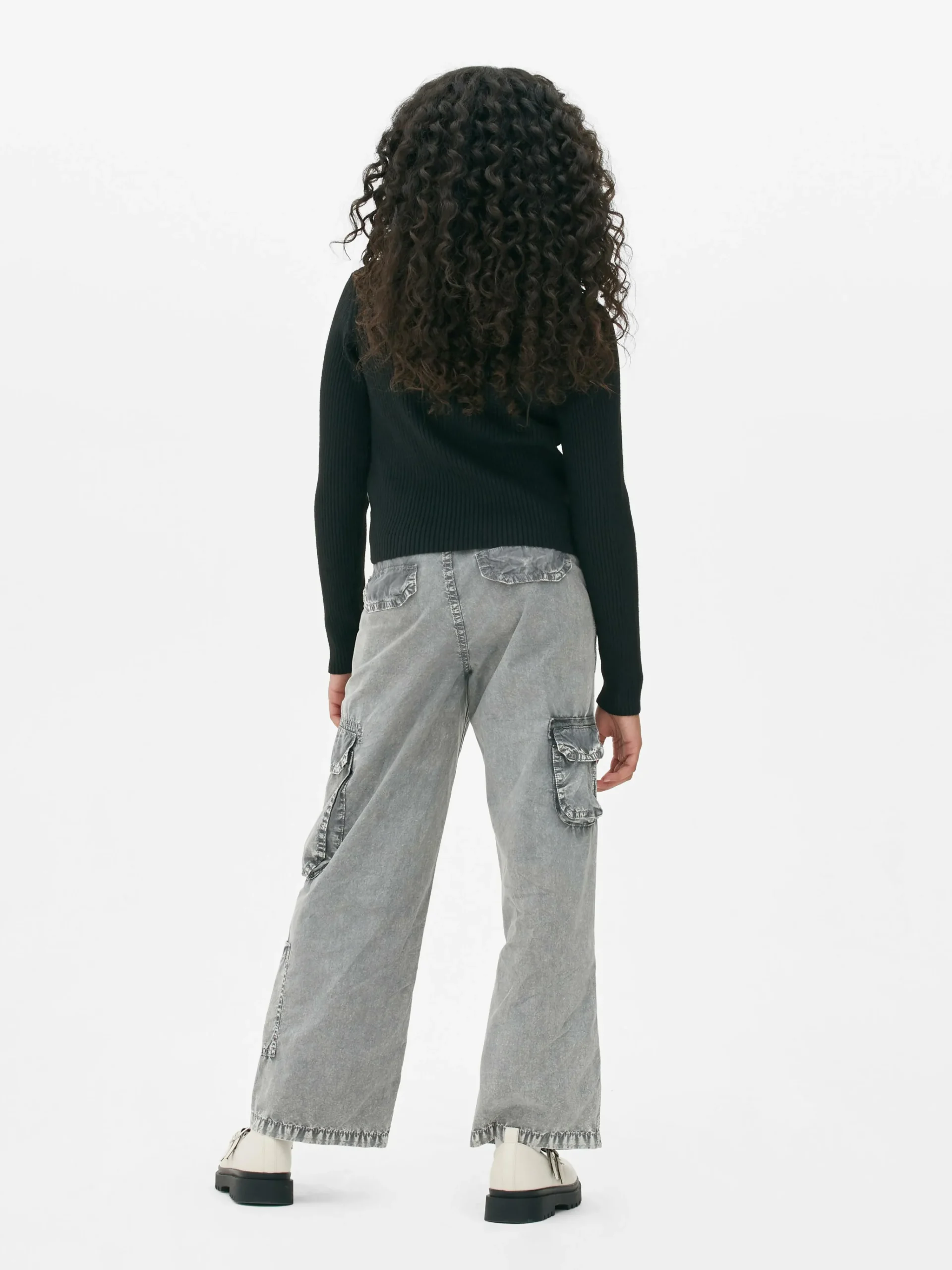 Primark Camisolas E Casacos De Malha^Casaco Malha Canelado Fecho Correr