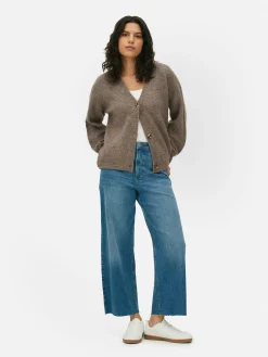 MULHER Primark Camisolas E Casacos De Malha^Casaco Malha Corte Folgado Decote V