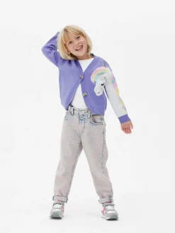 Primark Camisolas E Casacos De Malha^Casaco Malha Decote V Unicórnio