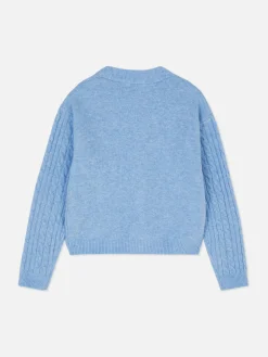 Primark Camisolas E Casacos De Malha^Casaco Malha Entrançada