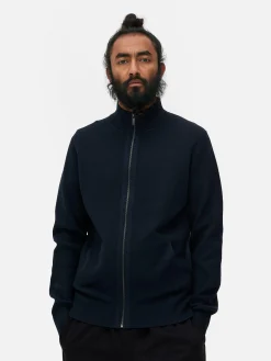 Primark Camisolas E Casacos De Malha^Casaco Malha Fecho Correr