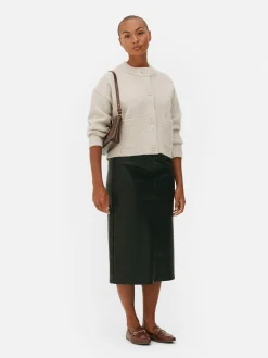 MULHER Primark Camisolas E Casacos De Malha^Casaco Malha Folgado Botões Frente