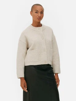 MULHER Primark Camisolas E Casacos De Malha^Casaco Malha Folgado Botões Frente