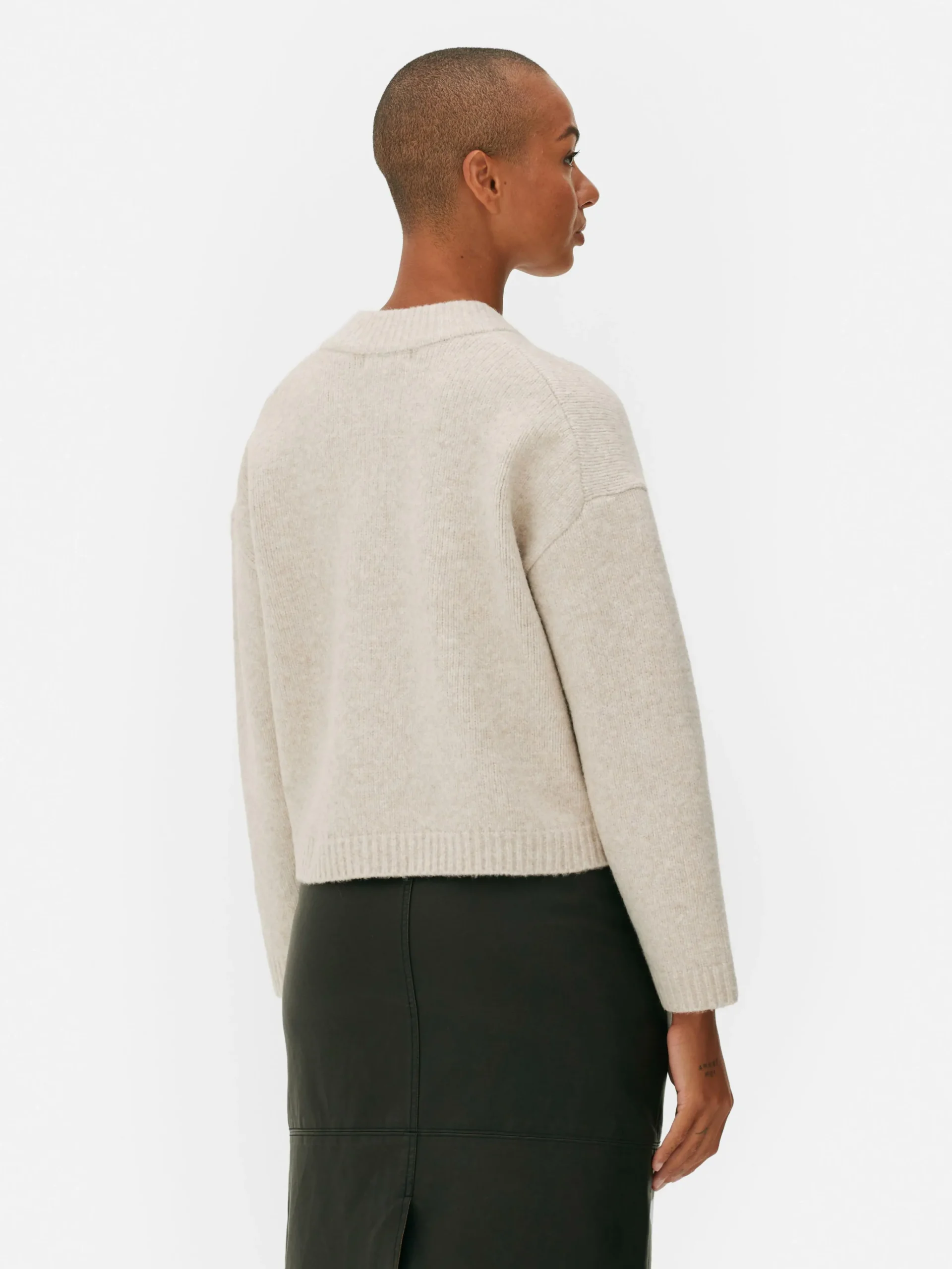 MULHER Primark Camisolas E Casacos De Malha^Casaco Malha Folgado Botões Frente