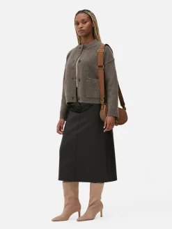 MULHER Primark Camisolas E Casacos De Malha^Casaco Malha Folgado Botões Frente