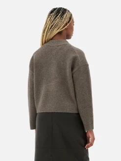 MULHER Primark Camisolas E Casacos De Malha^Casaco Malha Folgado Botões Frente