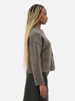 MULHER Primark Camisolas E Casacos De Malha^Casaco Malha Folgado Botões Frente