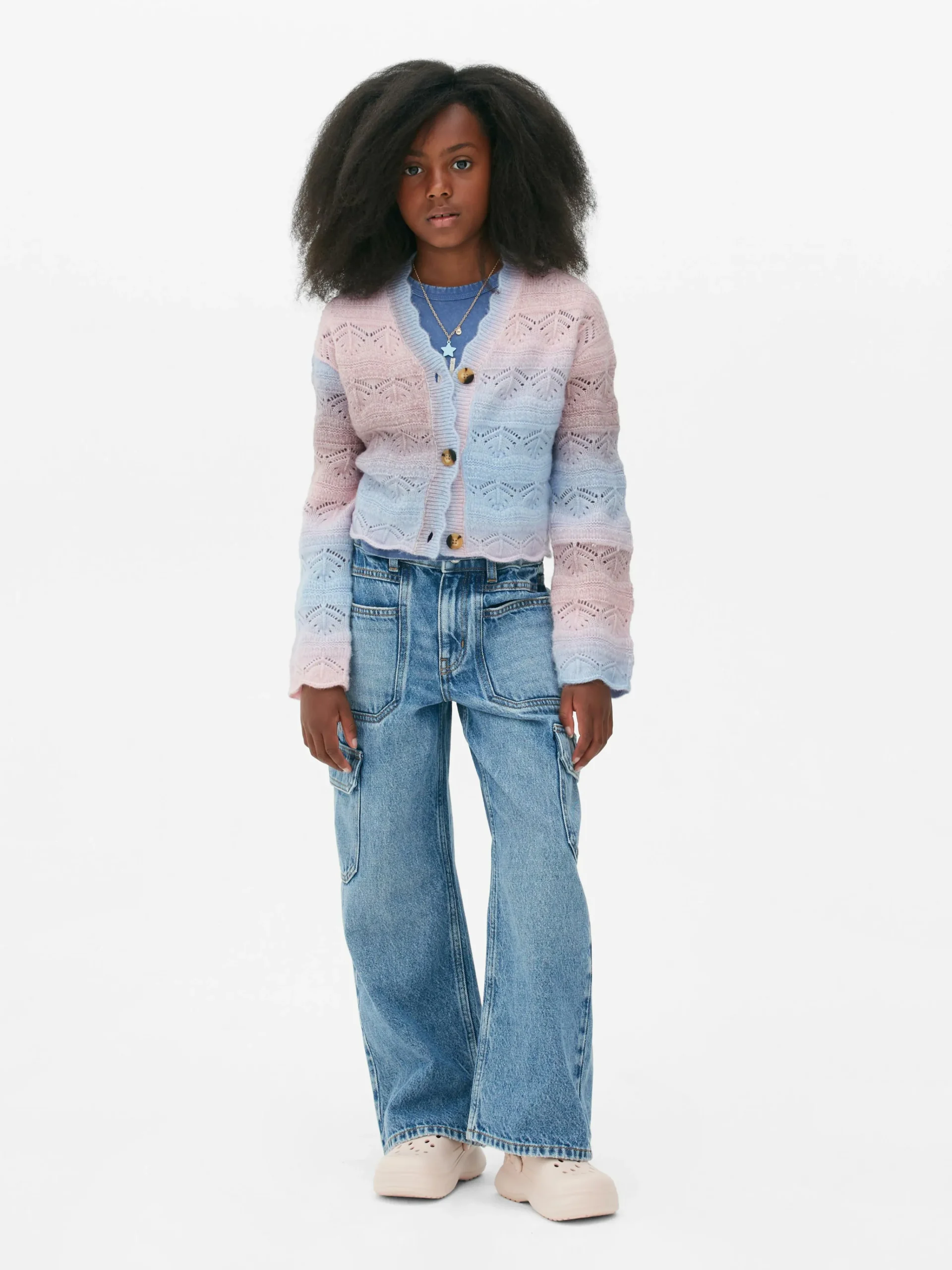 Primark Camisolas E Casacos De Malha^Casaco Malha Geométrica Ombré