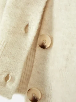 MULHER Primark Camisolas E Casacos De Malha^Casaco Malha Gola Redonda Botões