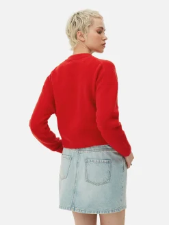 MULHER Primark Camisolas E Casacos De Malha^Casaco Malha Gola Redonda Botões