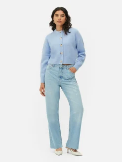 MULHER Primark Camisolas E Casacos De Malha^Casaco Malha Gola Redonda Botões