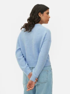 MULHER Primark Camisolas E Casacos De Malha^Casaco Malha Gola Redonda Botões