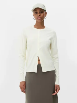 MULHER Primark Camisolas E Casacos De Malha^Casaco Malha Gola Redonda Clássica