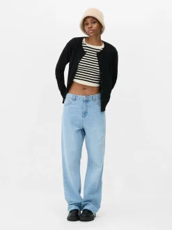 MULHER Primark Camisolas E Casacos De Malha^Casaco Malha Gola Redonda Clássica