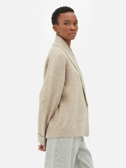 MULHER Primark Camisolas E Casacos De Malha^Casaco Malha Traçado Botões Xaile