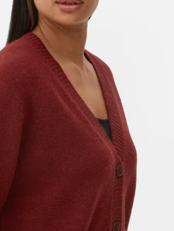 MULHER Primark Camisolas E Casacos De Malha^Casaco Malha V Estilo Boyfriend