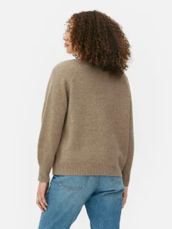 MULHER Primark Camisolas E Casacos De Malha^Casaco Malha V Estilo Boyfriend