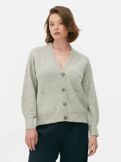 MULHER Primark Camisolas E Casacos De Malha^Casaco Malha V Estilo Boyfriend