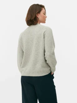 MULHER Primark Camisolas E Casacos De Malha^Casaco Malha V Estilo Boyfriend