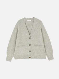 MULHER Primark Camisolas E Casacos De Malha^Casaco Malha V Estilo Boyfriend