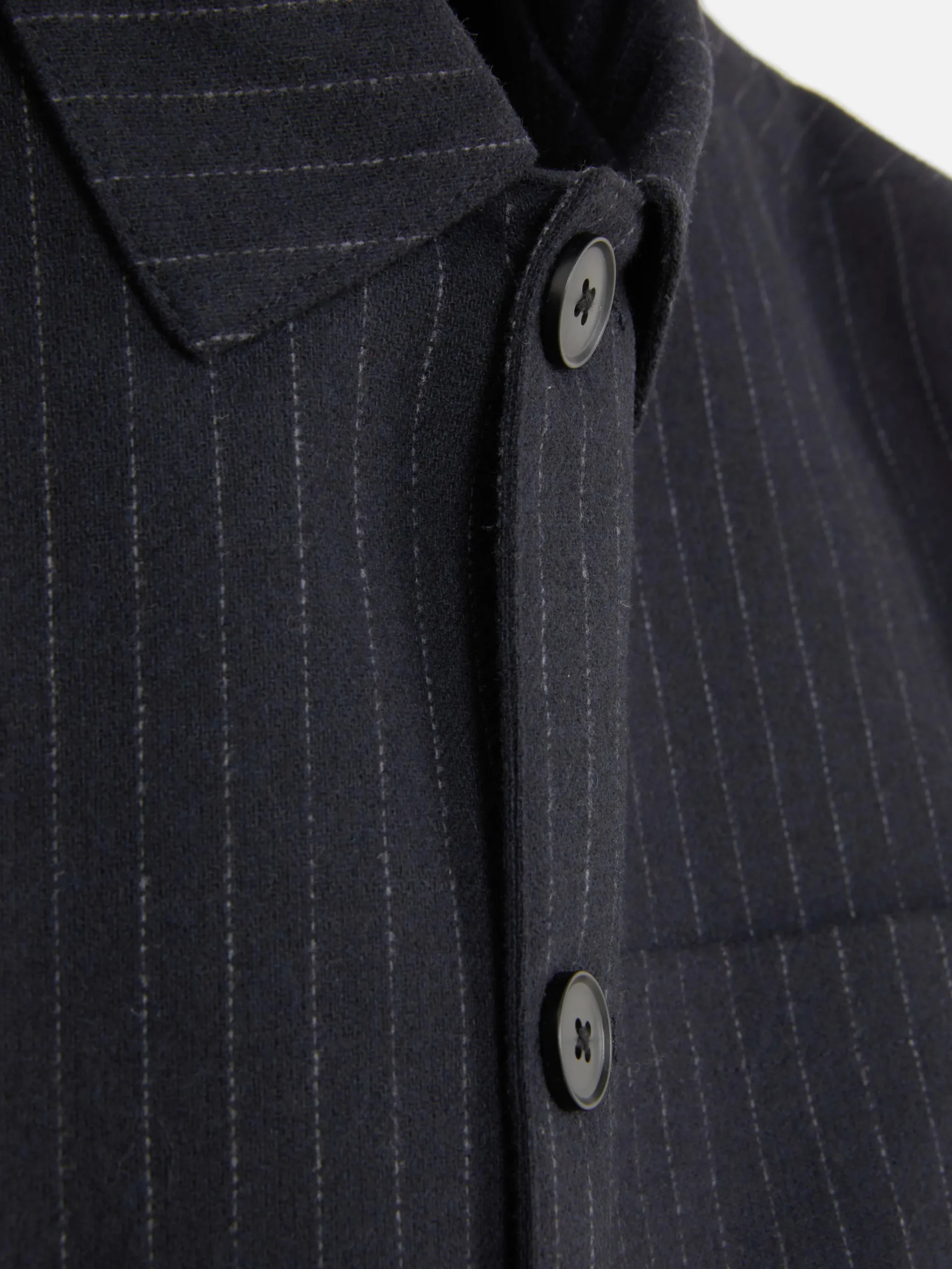 Primark Casacos E Blusões^Casaco Riscas Finas Botões Kem