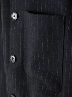 Primark Casacos E Blusões^Casaco Riscas Finas Botões Kem