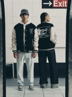 Primark Casacos E Blusões^Casaco Universitário Disney Mickey X Keith Haring