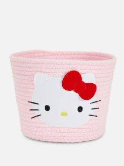 Primark Caixas E Cestos^Cesto Arrumação Corda Hello Kitty 50.º Aniversário