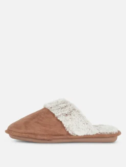 MULHER Primark Chinelos E Pantufas|Chinelos E Pantufas^Chinelos De Imitação De Camurça