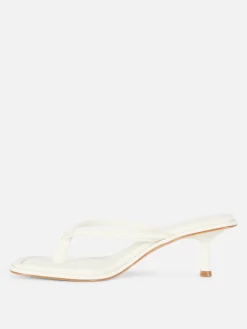 MULHER Primark Sapatos De Salto Alto^Chinelos Dedo Salto Médio