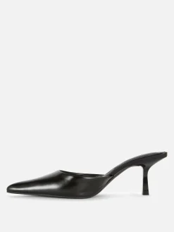 MULHER Primark Sapatos De Salto Alto|Sandálias^Chinelos Pontiagudos Salto Médio