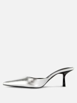 MULHER Primark Sapatos De Salto Alto^Chinelos Salto Biqueira Pontiaguda