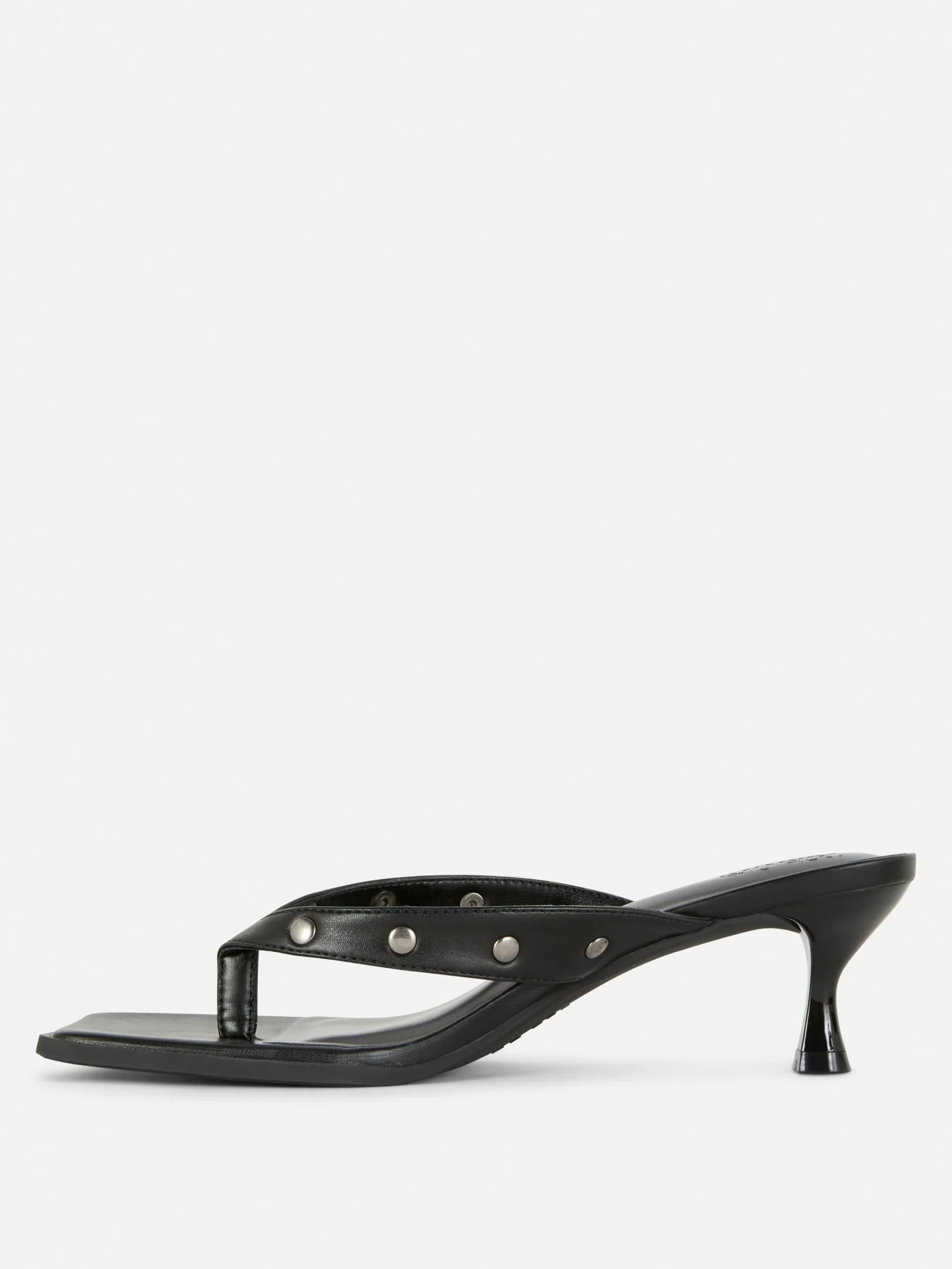 MULHER Primark Sapatos De Salto Alto^Chinelos Tachas Imitação Pele Rita Ora