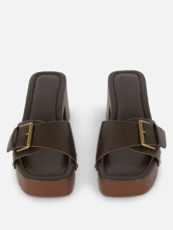 MULHER Primark Sapatos De Salto Alto^Chinelos Tipo Socas Tacão Rita Ora