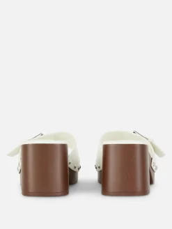 MULHER Primark Sapatos De Salto Alto^Chinelos Tipo Socas Tacão Rita Ora