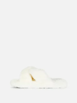 Primark Chinelos E Pantufas^Chinelos Tiras Cruzadas Imitação De Pele