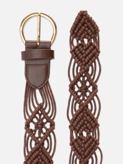 MULHER Primark Cintos^Cinto Croché Fivela