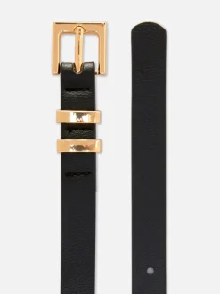 MULHER Primark Cintos^Cinto Fivela Quadrada