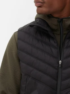 Primark Casacos E Blusões|Roupa De Desporto^Colete Acolchoado Desempenho