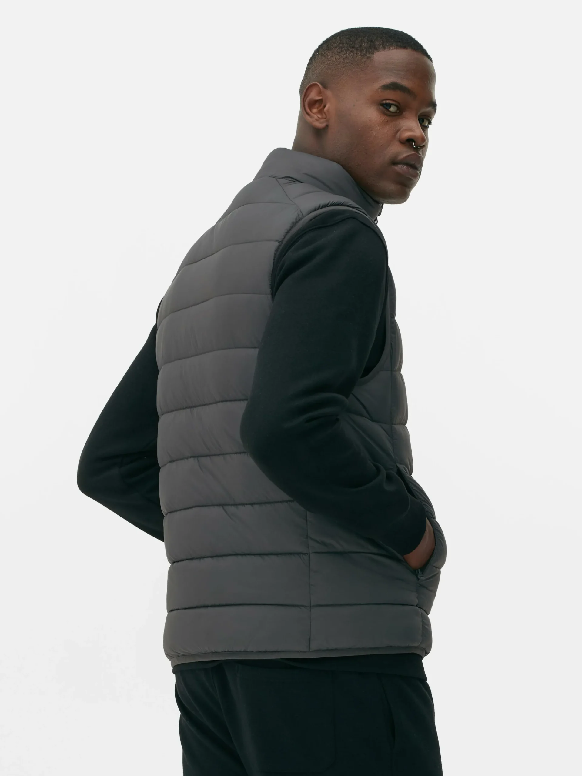 Primark Casacos E Blusões^Colete Acolchoado Fecho Correr