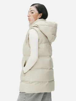 MULHER Primark Casacos E Blusões^Colete Capuz Acolchoado