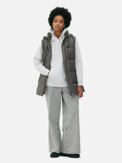 MULHER Primark Casacos E Blusões^Colete Capuz Acolchoado