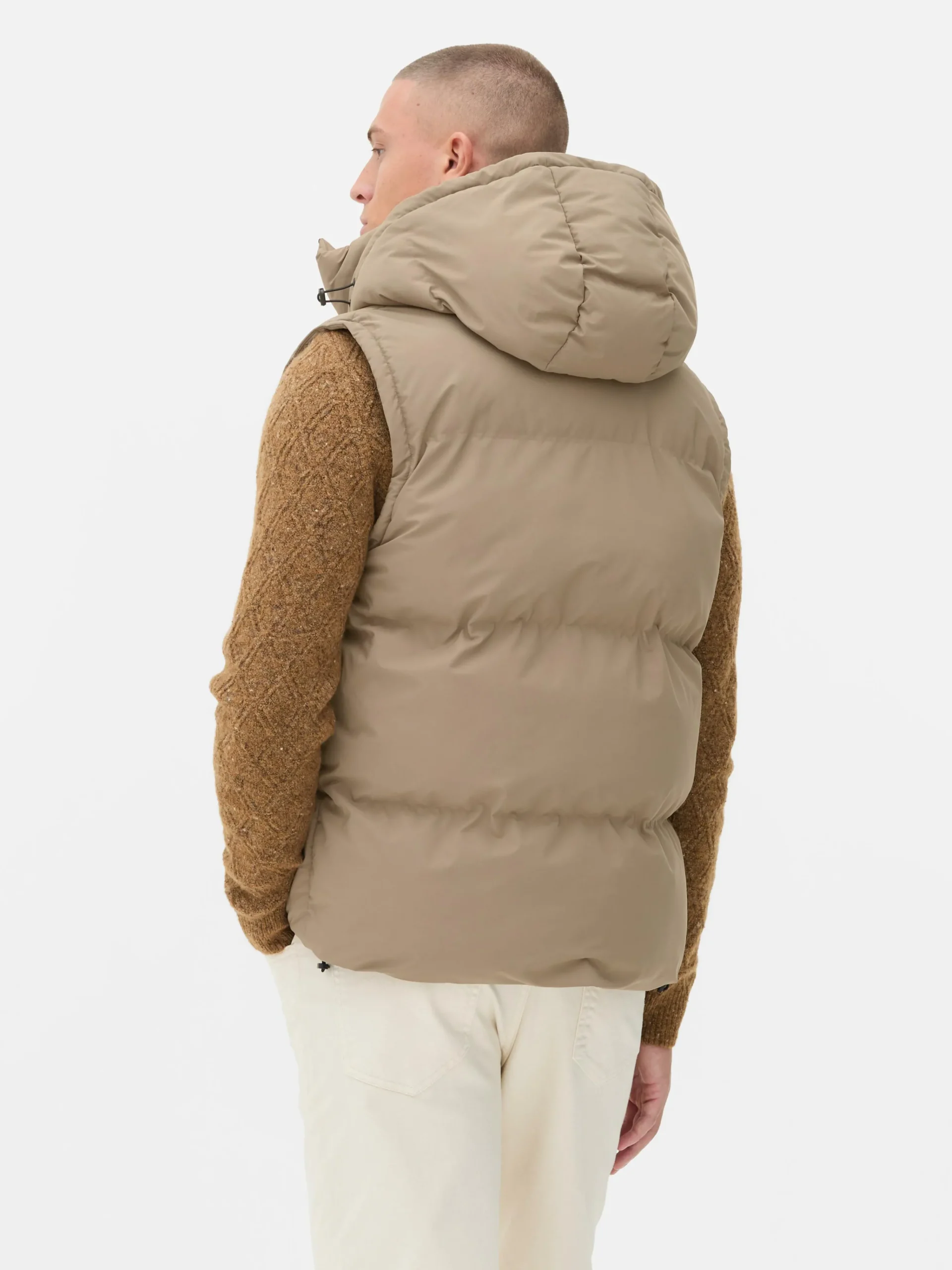 Primark Casacos E Blusões^Colete Capuz Acolchoado