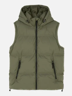 Primark Casacos E Blusões^Colete Capuz Acolchoado