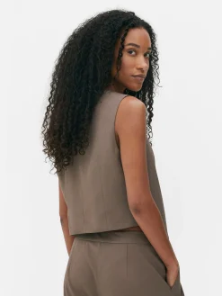 MULHER Primark Blazers^Colete Corte Assimétrico Botão Frente