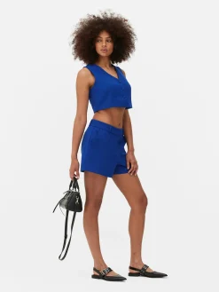 MULHER Primark Blazers^Colete Curto Traçado