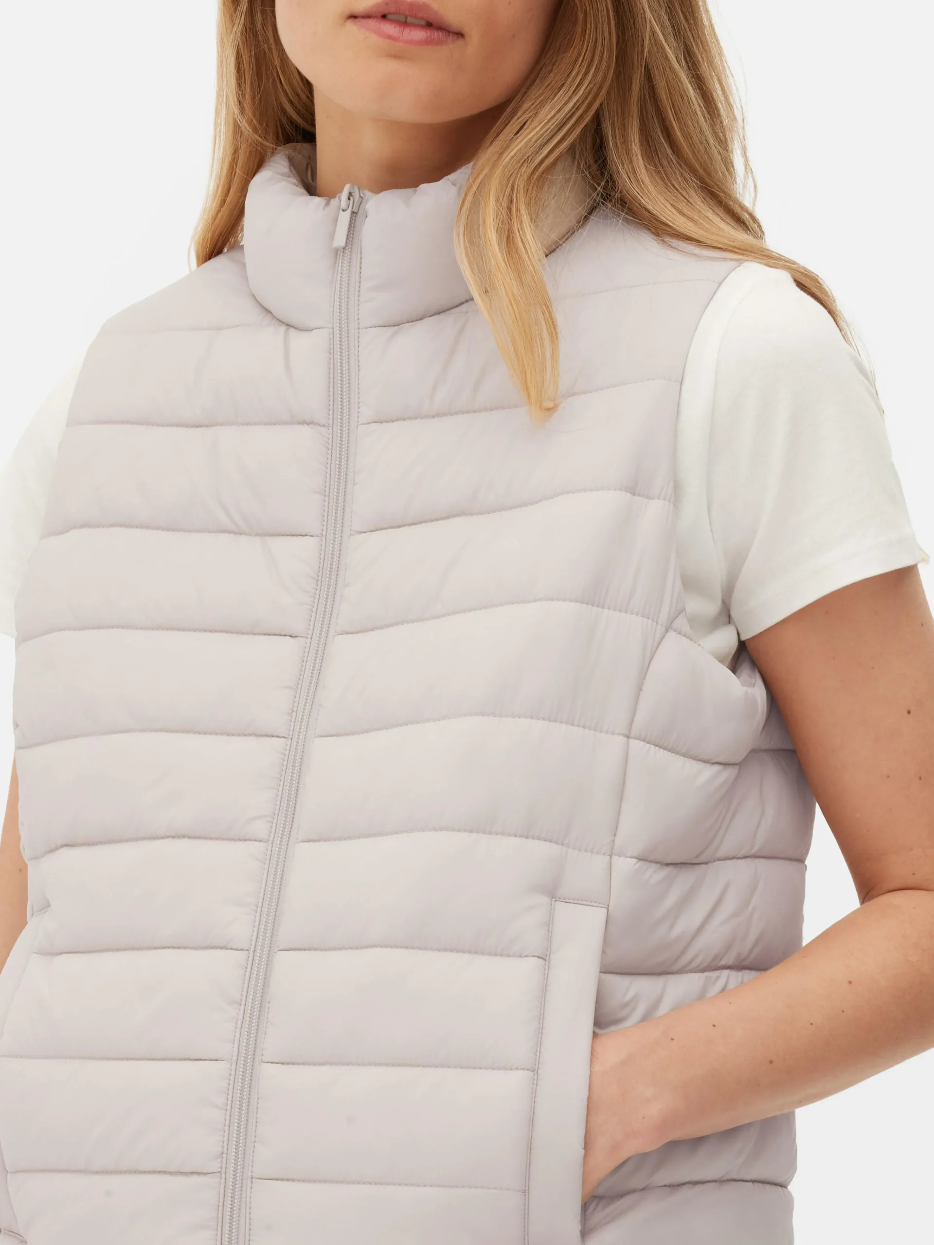 MULHER Primark Casacos E Blusões^Colete Gola Funil