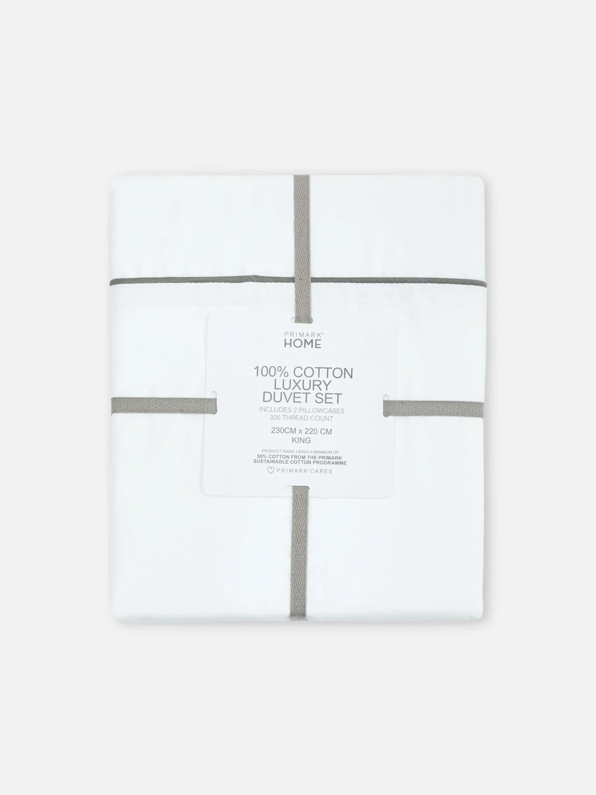 Primark Capas E Conjuntos De Edredão^Conj. Capa Edredão Tamanho King Contraste