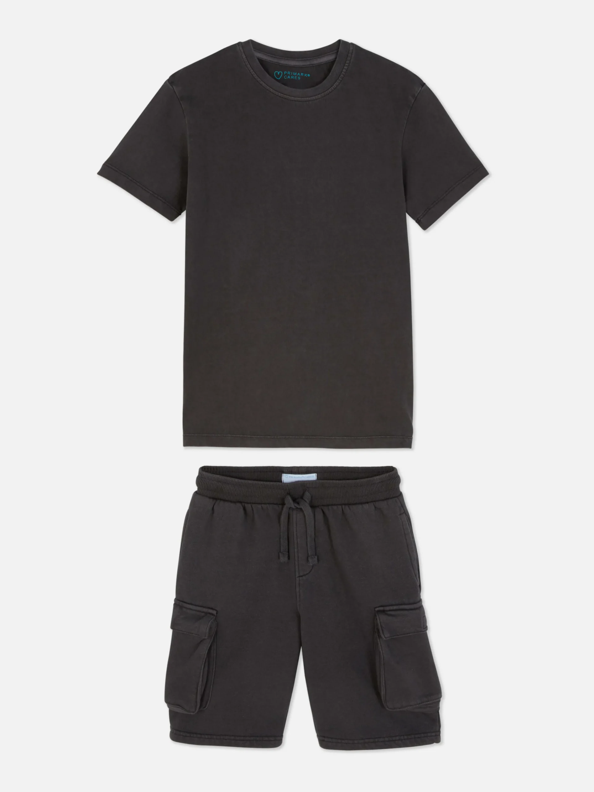 Primark Conjuntos E Visuais^Conj. Coordenado T-shirt/calções Cargo Para Criança